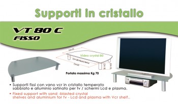 supporto porta tv fisso