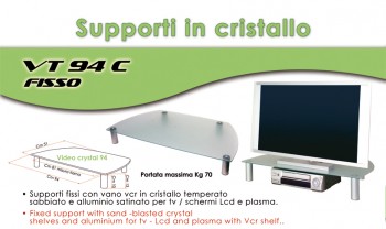 Supporto porta tv fisso