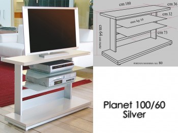 Porta tv con ruote planet...